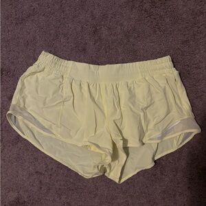 Lululemon yellow size 10 shorts